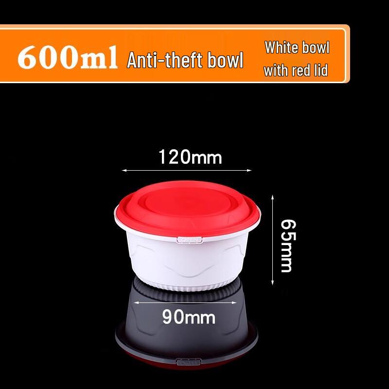 

Saint Beile Disposable Takeaway Bowl with Lid