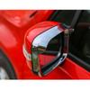 Car Body Rear View ABS Chrome Glass Mirror Rain Eyebrow Shield Sun Visor Shade For Jeep Renegade 2016 2017 2018