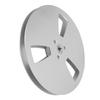 1 4 7 Inch Empty Tape Reel 3 Hole Aluminum Alloy Universal Opening Machine Part Open Reel Takeup Reel Silver