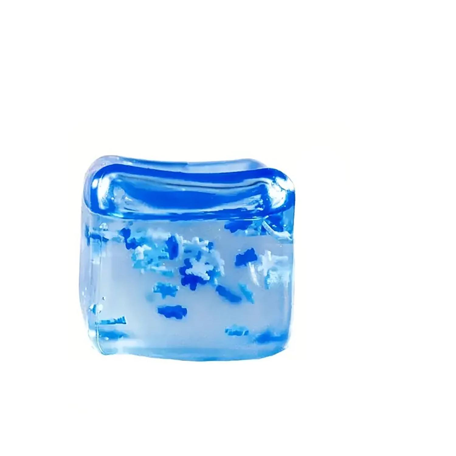 Snowflake Ice Block Malt Sugar Kneading Music, Relaxation Plaything Squeezing Gentle Recovery Pressure Relief Artifact