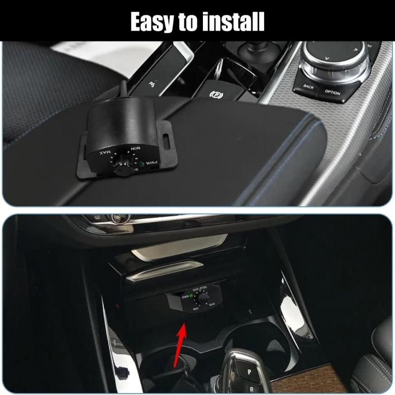 General Car Amplifier Volumes Control Knob  Bass Gains Regulator Dashboard Mountable Volumes Control for Subwoofer