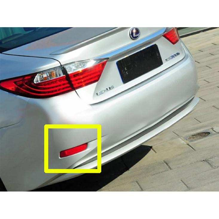 ANGRONG 2x LED Rear Bumper Reflector Signal Tail Stop Brake Light Lamps Red For Lexus GS250 ES350 Toyota Corolla