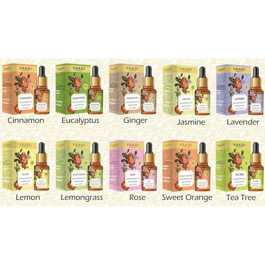 VAADI HERBALS Luxurious Kumkumadi Oil 10 ml Pack Of 1 – Brightens Complexion, Reduces Dark Circles & Pigmentation