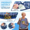 3Pcs Adult Bibs Mealtime Bib Elderly Feeding Soft Towel Cloth Clothing Stain Resistant Protectors for Adult Men and Women