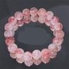 Exquisite Fashion Y2K Sweet Cherry Blossom Bracelet For Women Elegant Flower Crystal Beaded Bracelet Girl Party Jewelry Gift