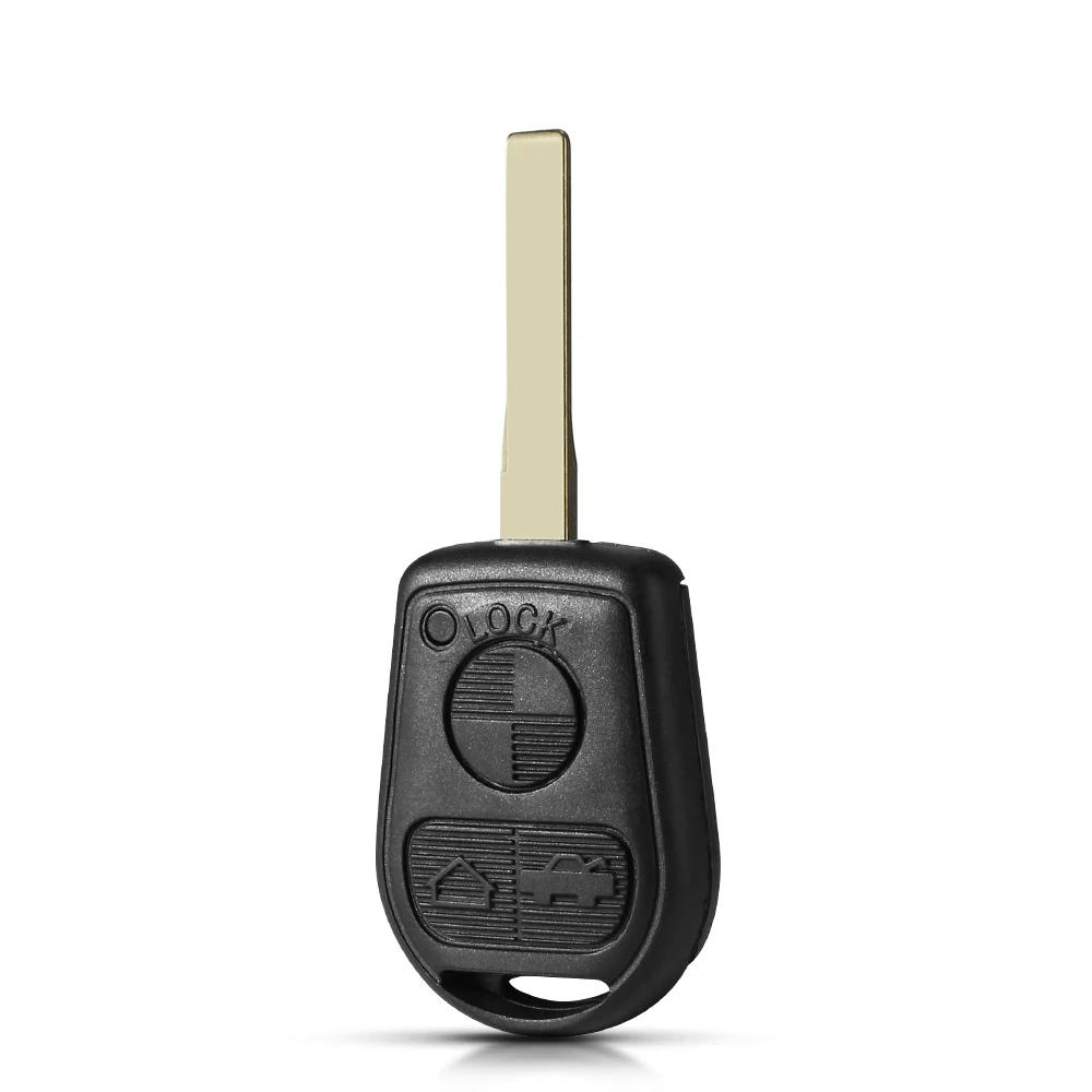 KEYYOU 2/3 Tlačítka Náhradní obal na klíč od auta Dálkový ovladač Pro BMW E31 E32 E34 E36 E38 E39 E46 Z3 Klíčenka Bez planžety Pouzdro HU58 HU92