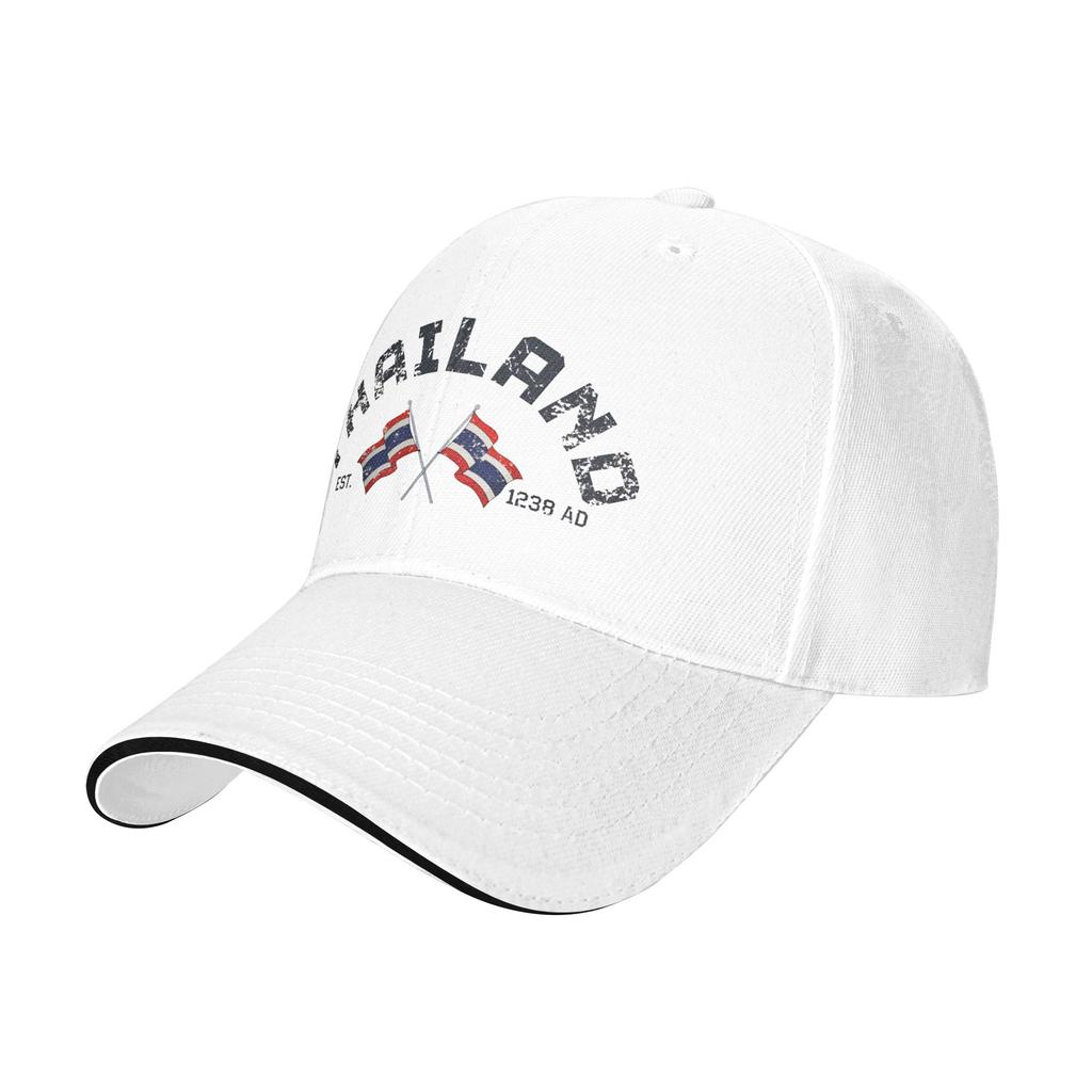 Thailand EST.1949 Krung Thep Maha Nakhon Capital Sun Baseball Cap Summer Unisex-Teens Trucker Hat Hunting Camping Baseball Caps