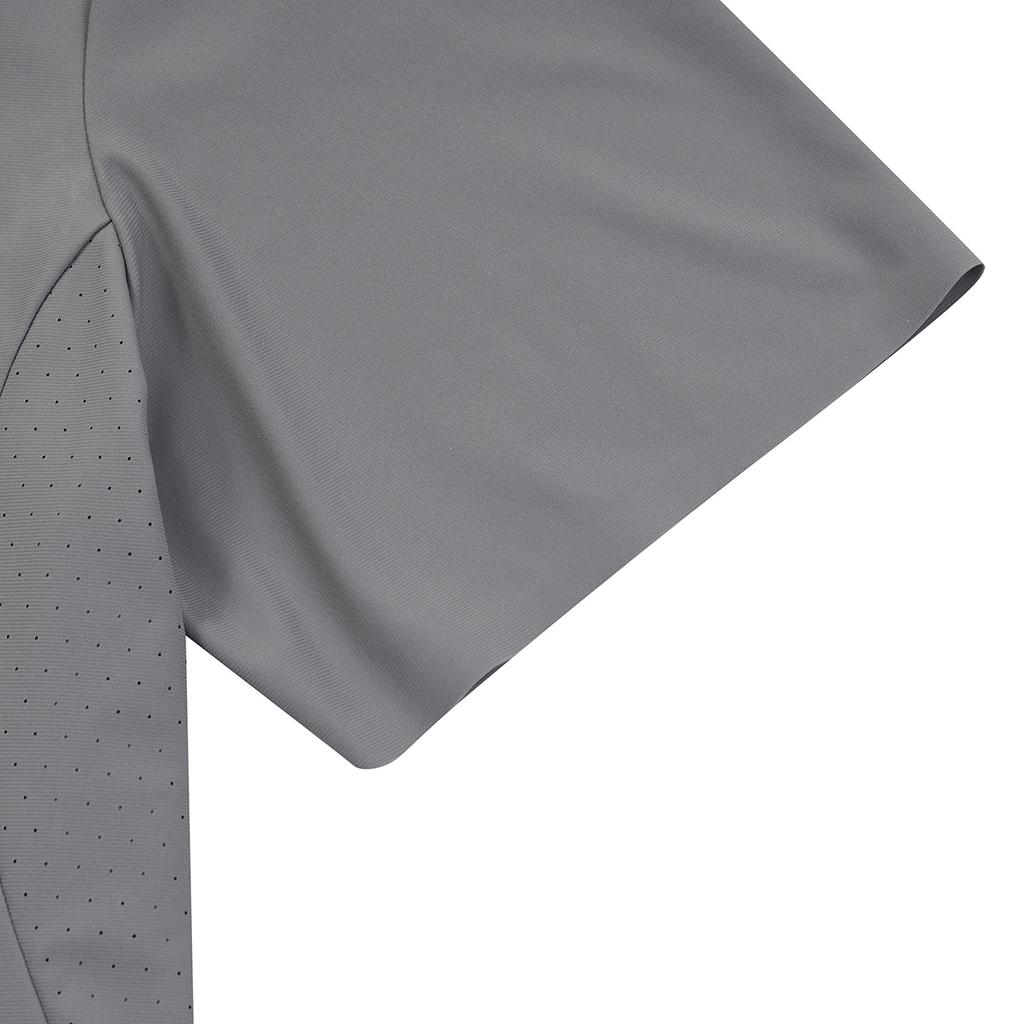 SAUCONY SS25 Urban Lifestyle Series Solid Color Minimalist Comfortable Short Sleeve T-Shirt Men Tops Lava-Gray SA2259ST04C-GR080