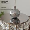 Italian Crystal Chandelier: Elegant Dining Room Light for High-End Atmosphere