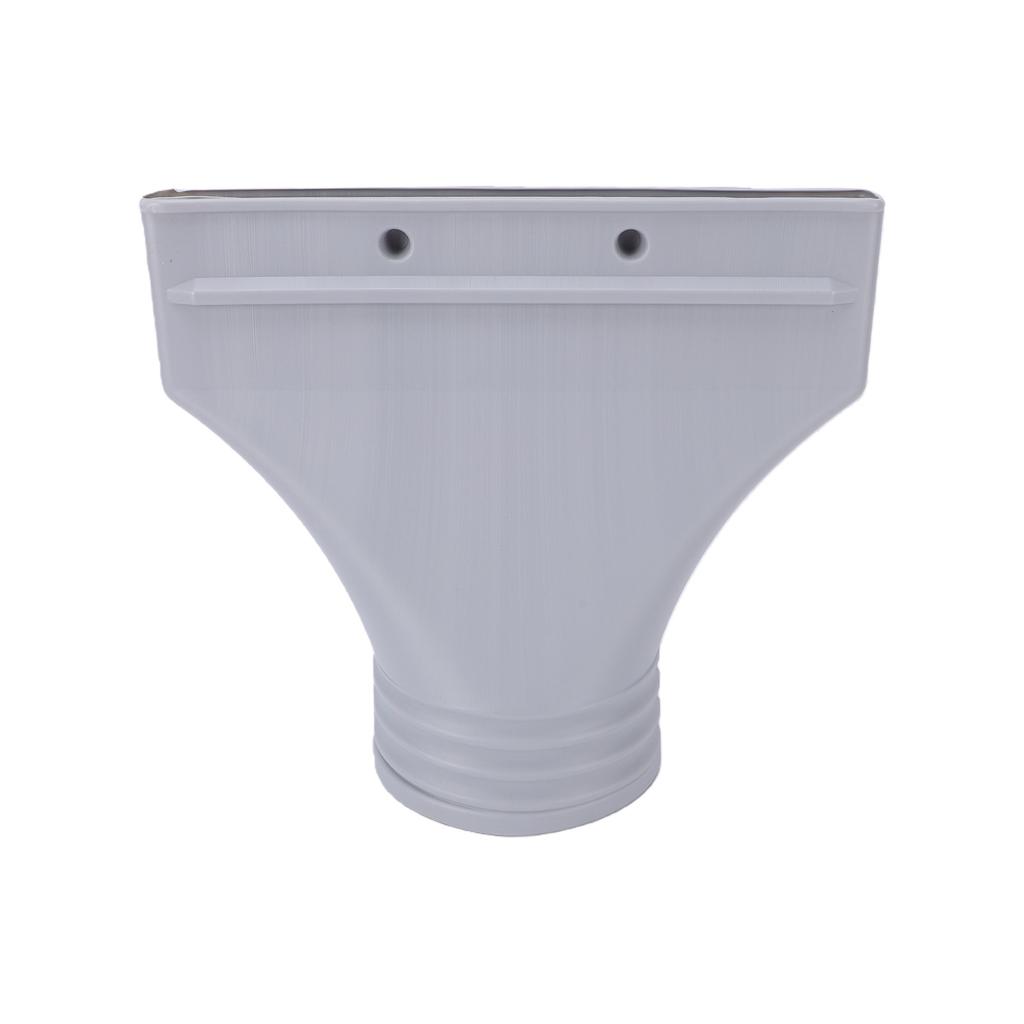 Portable AC Hose Connector Flat Hose Adapter for Air Conditioning Exhaust Ventilation Kit Tool Free Installation Space