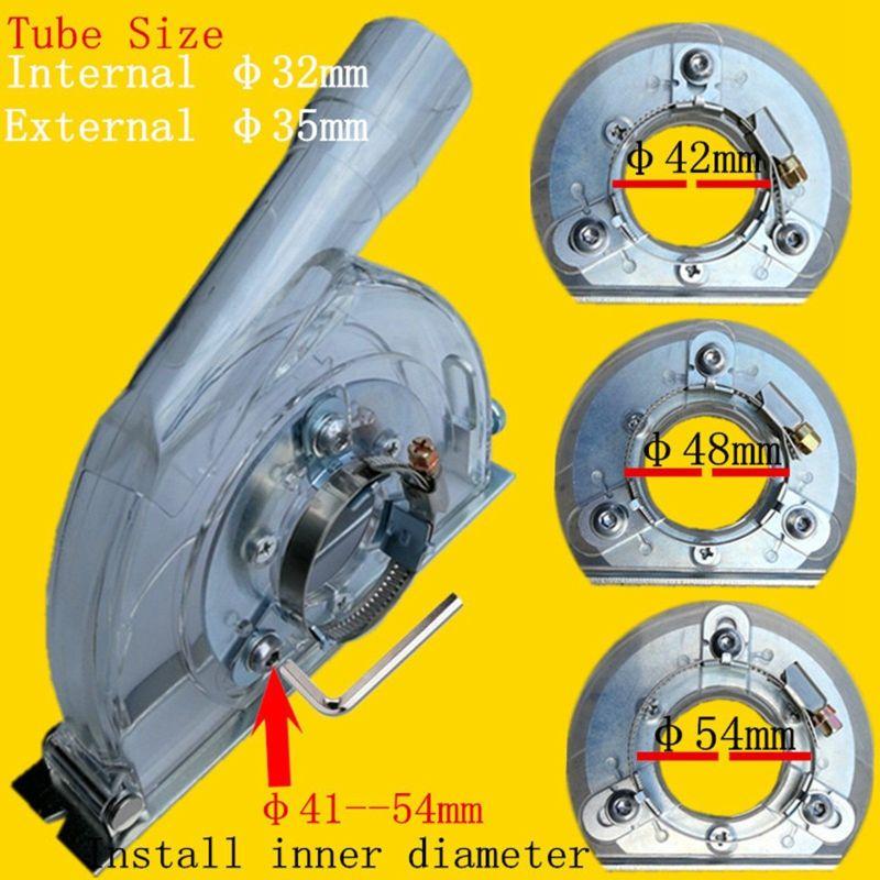Clear Cutting Dust Shroud Grinding Cover for Angle Grinder & 3in/4in/5in Saw Blades