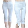 Women's Fashion Summer Sexy Soft Skinny Stretch Capri Jeggings For A Trendy Look