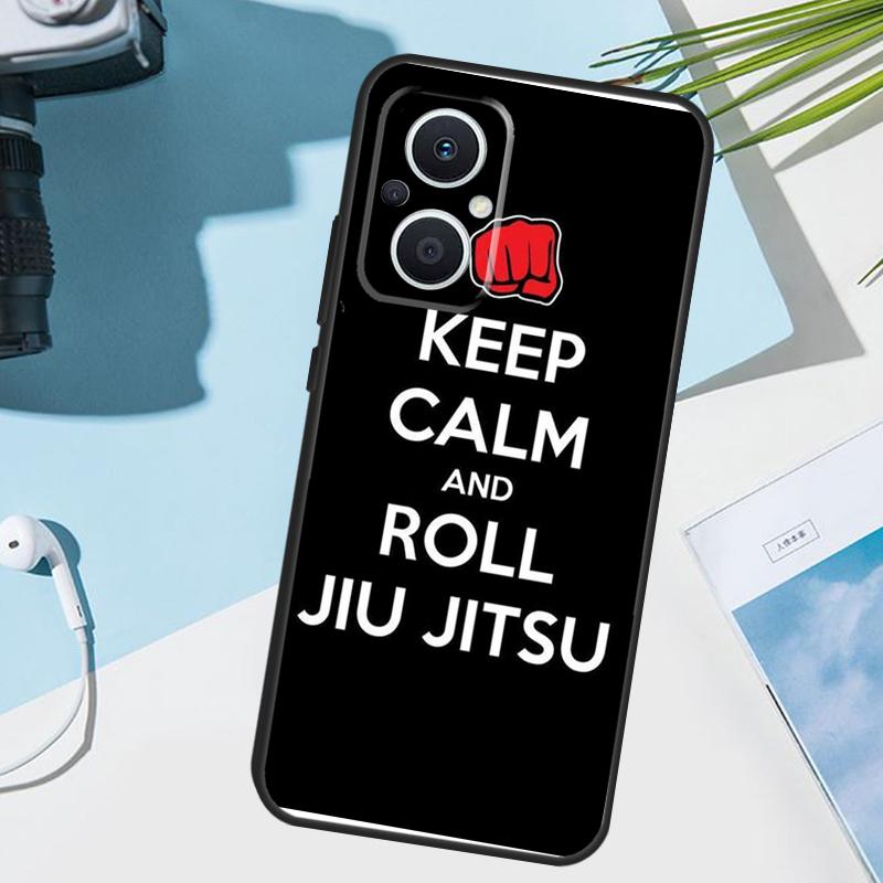 BJJ Brazilian Jiu Jitsu Case For OPPO Reno 12 F 13 13F 11 8T 7 8 10 Pro OPPO Find X8 X6 Pro X3 X5 Lite Cover Funda