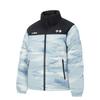 Li Ning Hot Pot Down Jacket Series Sports Fashion Versatile Casual Simple Comfortable Warm Short Stand Collar Thick Printed Down Jacket AYMV433-12