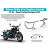 Royal Enfield "Shotgun 650 Stainless Steel Silver Air Fly Evo Engine Guard"