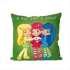 SStrawberry Shortcakes Pillow Case For Car Sofa Decorative Home Doublesided Print Plush Square Throw Pillow Cushion Cover