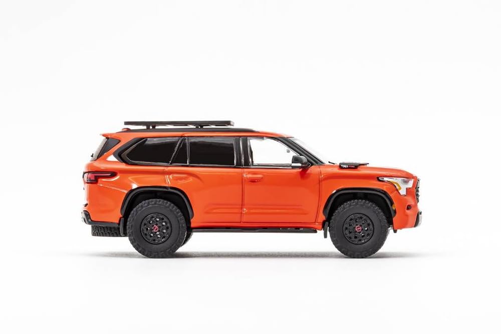 Gaincorp Products 1/64 Toyota Sequoia TRD PRO - (LHD) - Orange Finished Product
