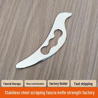 Coltello Raschiante Terapeutico per Meridiani in Acciaio Inossidabile - Massaggiatore per Punti di Agopuntura a Forma di Uccello