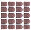 20 Pezzi Cappucci Abrasivi Traspiranti Grana 80-180 Pratiche Manichette in Grafite Per Manicure Pedicure e Cura dei Piedi