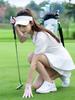 PGM Golf 2026 Women's V-Neck Short-Sleeve Knit Polo Top