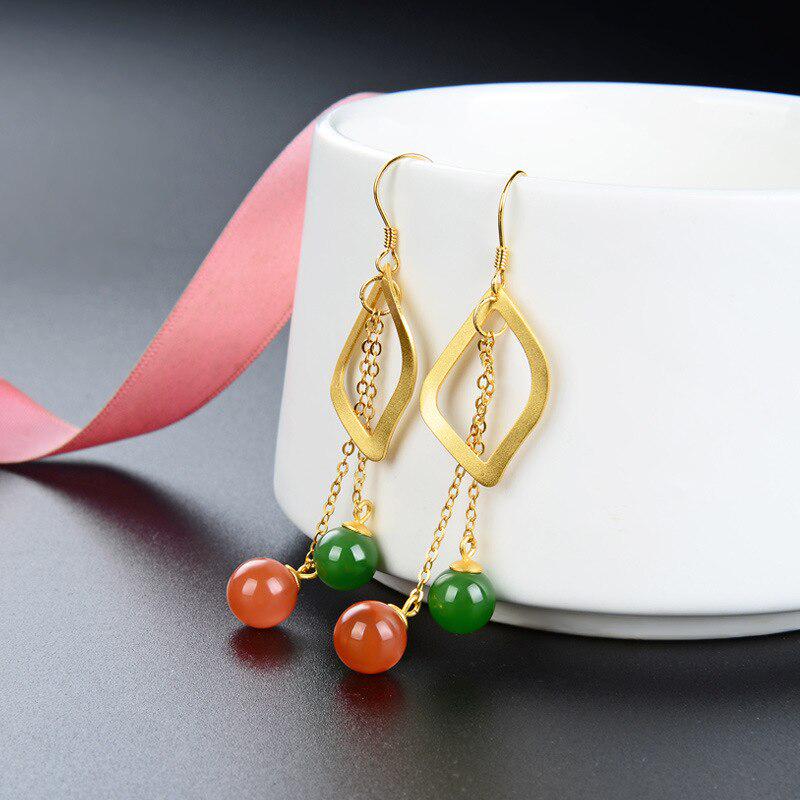 Cercei cu zirconiu din argint 925 Tancise Cercei cu picătură pentru femei Cadouri de nuntă