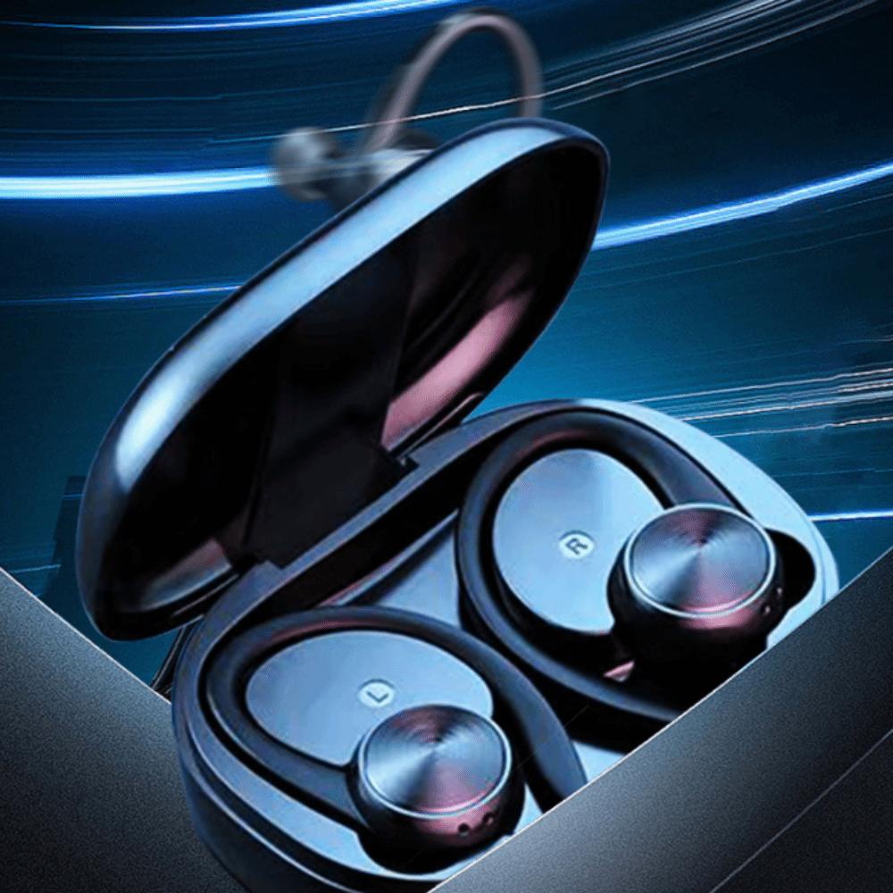 Digital Display Wireless Bluetooth Earphone Stereo Bluetooth Headset Listening Music