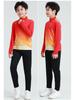 Unisex Autumn Winter Long Sleeve Football Training Suit with Half Zip for Children and Adults