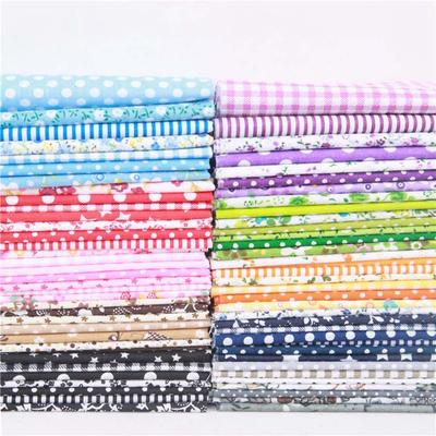 7PCS 25x25cm Squares Cotton Fabric Cloths for DIY Bundle Patchwork Quilting Sewing Scrapbooking Artcraft