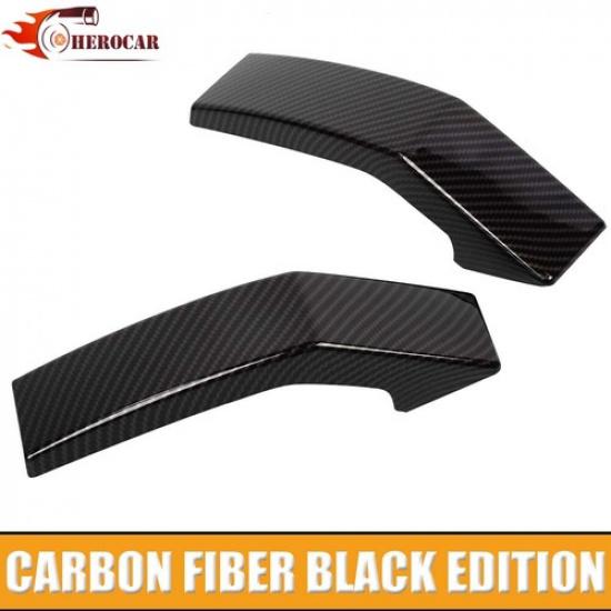 Carbon Fiber Front Bumper Grille Cover Trim Bezels For Ford F150 21+ Accessories