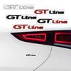 Bil Skärm Sido Klistermärke Bagageutrymme Metallmärke Emblem För GTI GT GTline GT RCZ 406 405 205 3008 206 208 408 508 407 107 307