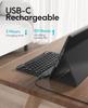 Detachable Backlit Bluetooth Keyboard Case with Pencil Holder for iPad 10.2 7/8/9 Gen & 10.5 Air 3 Pro 2017 Full Protection