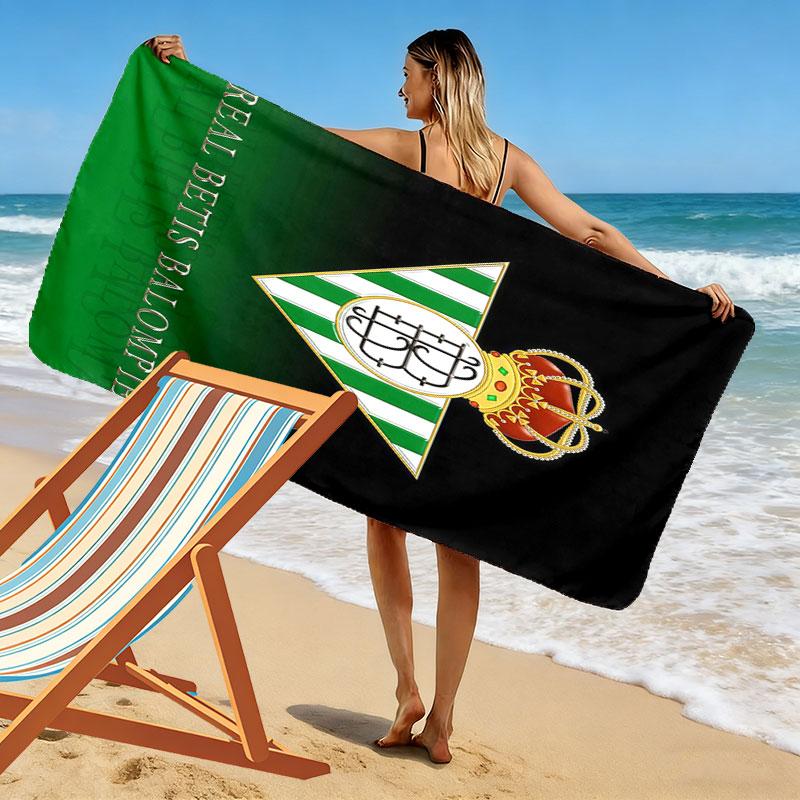 Betis poster Beach Towel, Large Soft Quick Dry Towel for Beach Camping Swimming