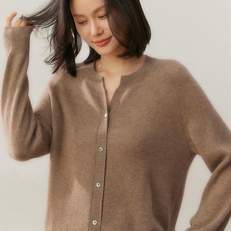 Qinghe 100% Pure Cashmere Women's Sweater - Ultra Soft Luxury Winter Pullover