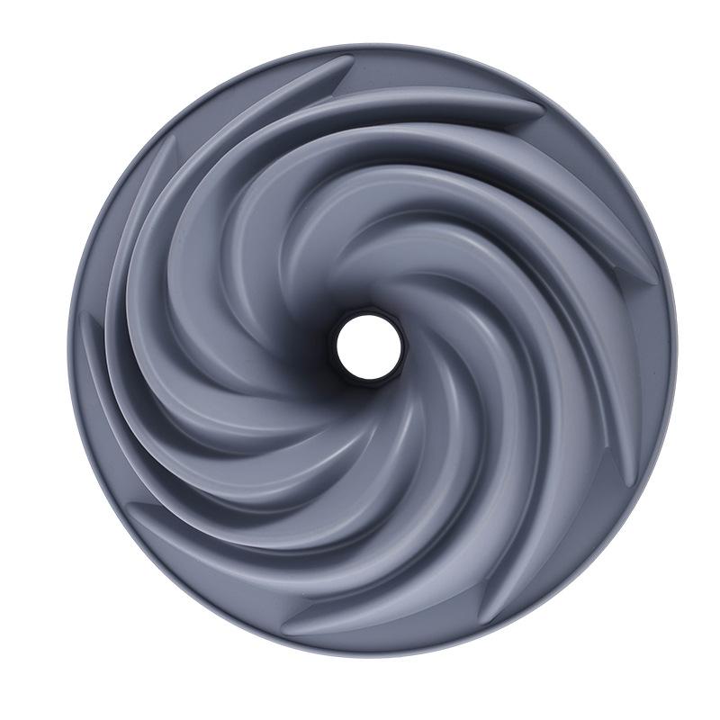 1pc Silicone Chiffon Cake Mold Savarin Cake Baking Tray Easy To Remove Mold Household Kitchen Tools