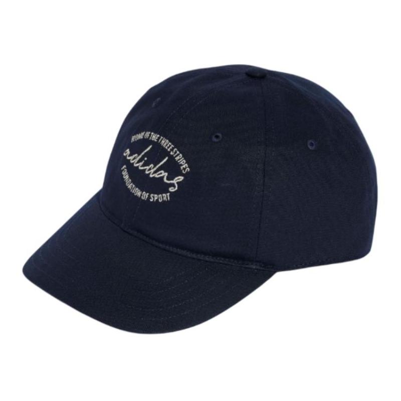 adidas Cotton Baseball Caps Unisex Ink Blue/Bauxite Brown Adidas IY7692