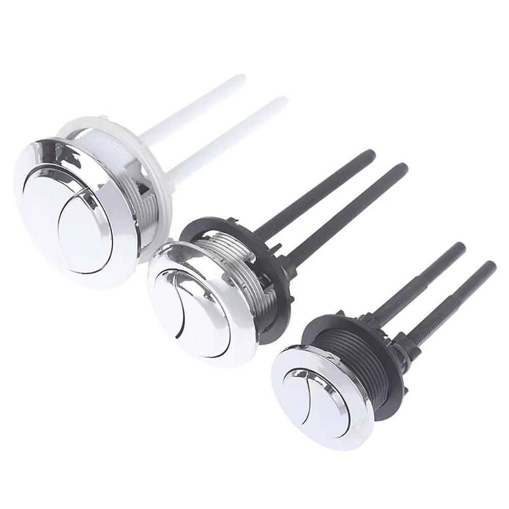 1Pcs Plastic Toilet Push Buttons Round/Square Shape Dual Flush Button  Bathroom Accessories