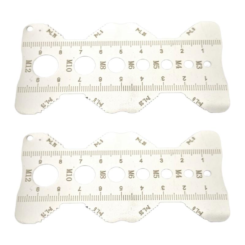 Corrosion Resistant Thread Measuring Gauge Tool for Precise Pitches Length Diameter Assessment in Various Environment