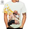 One Piece D.Ace Cosplay Anime Manga T-Shirt Tee Costumes Undershirt Polyester