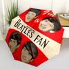 1pc Beatles Fan Automatic Open/Close Umbrella Folding Umbrella, 8-Rib Sturdy Bones, Portable Compact Perfect Gift for Birthday, Christmas 0809180