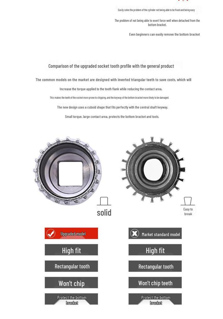 Bicycle Crankset Puller and Bottom Bracket Remover Tool.