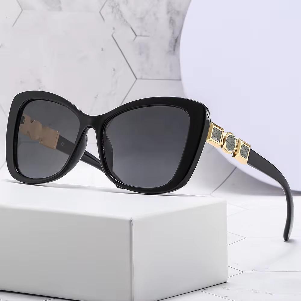 

Классические трендовые солнцезащитные очки «кошачий глаз» для женщин и мужчин, модные винтажные черные солнцезащитные очки для вождения в стиле хип-хоп, ретро-очки для мужчин и женщин 2024