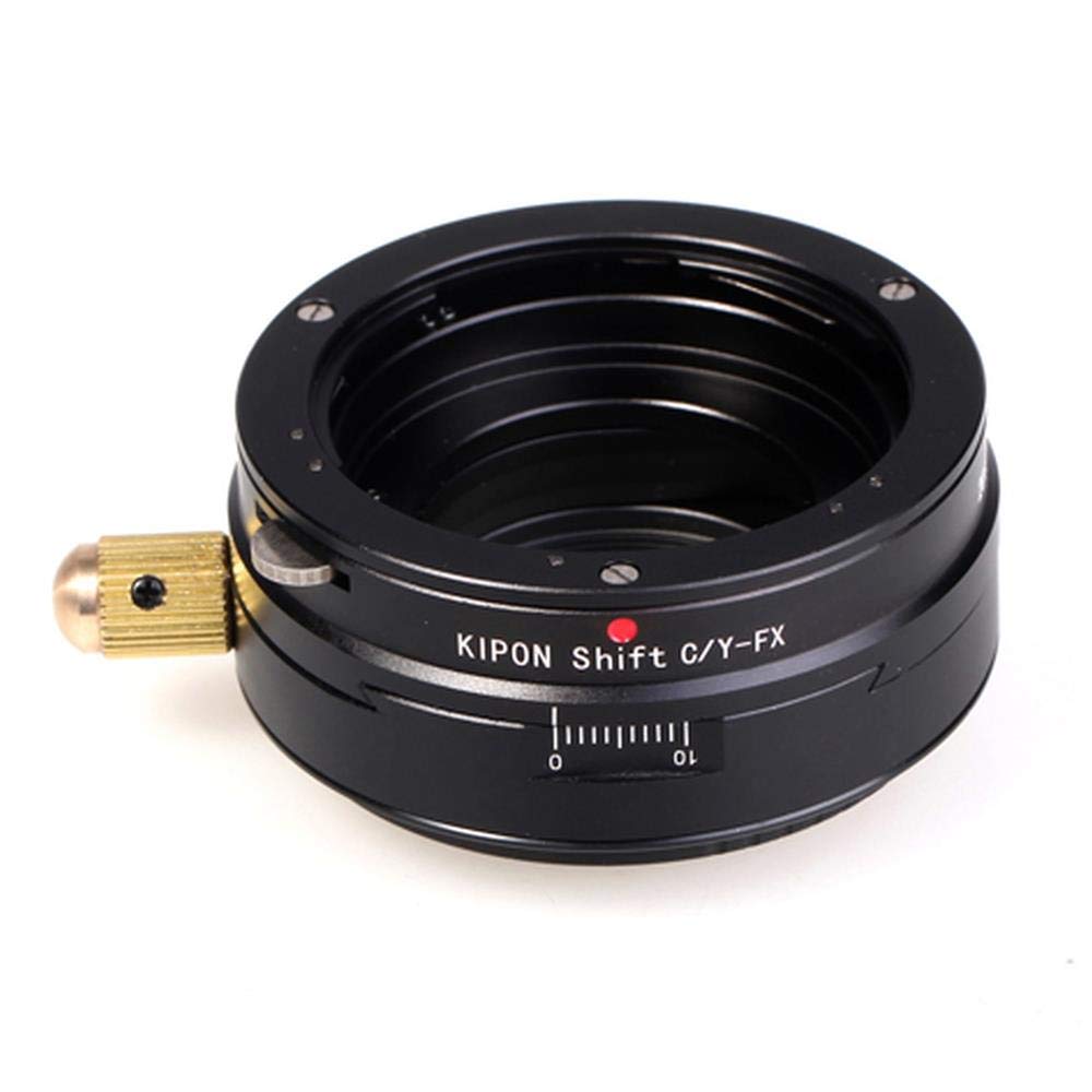KIPON mount lens to Fujifilm X mount adapter with shift mechanism SHIFT Contax/Yashica C/Y-FX