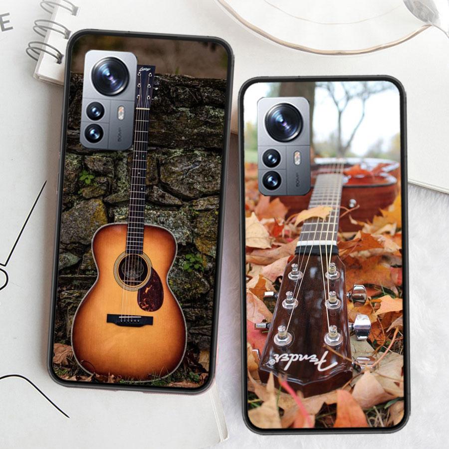 Guitar Collection Phone Case For Xiaomi Poco F7 Mi 14 Ultra 15 13 12 Pro 11T 10T 12T Pro 12X 11i 11 10 Lite 5G 9 8 Cover Capa Co