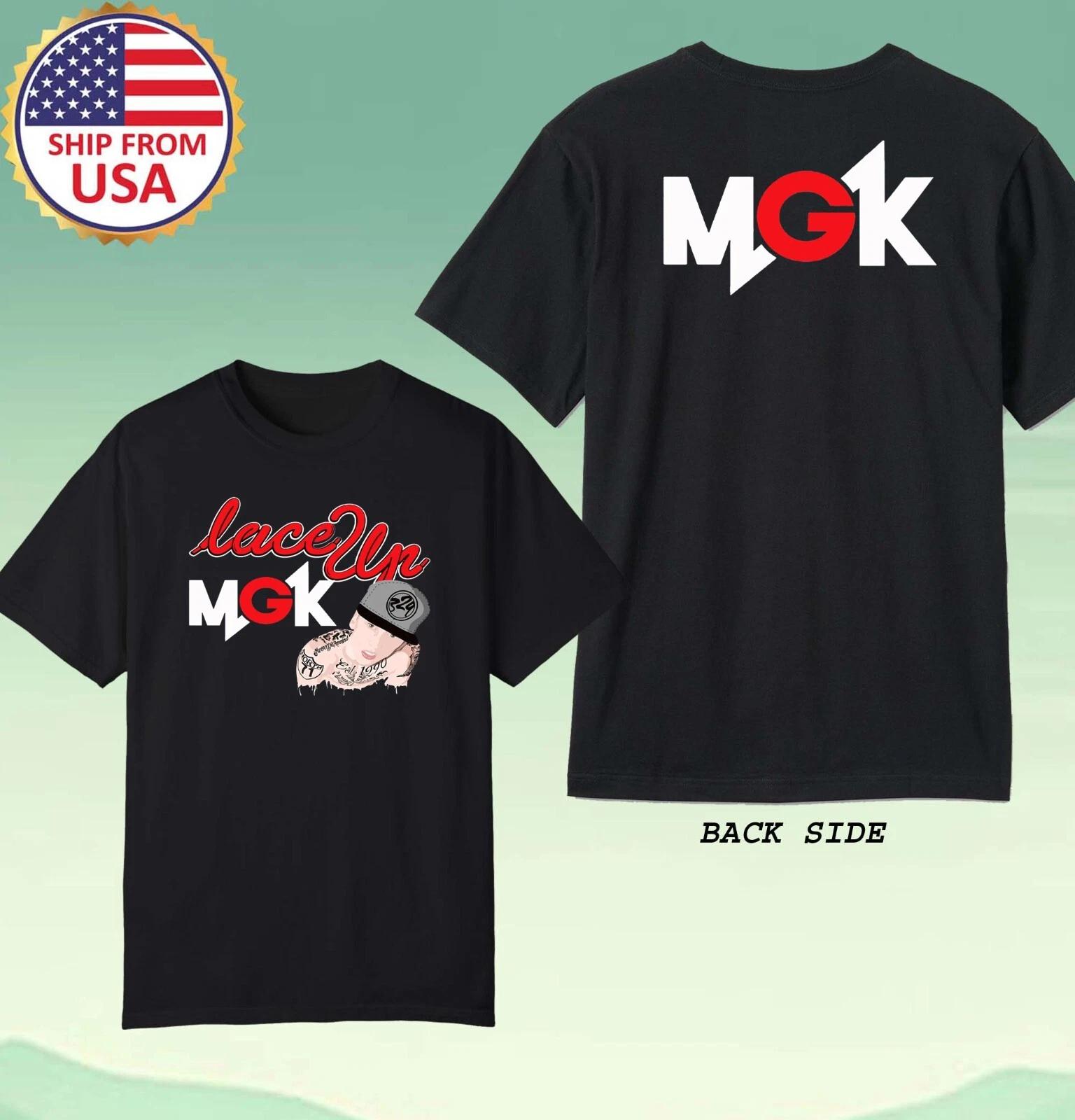 MGK Machine Gun Kelly Lace Up Men s Black Size S-5XL M