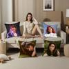 Singer C-Clairo Charm Pillow Case Sofa Living Room Bedroom Double-Sided Printing Square Cushion Nap Time Pillow Case