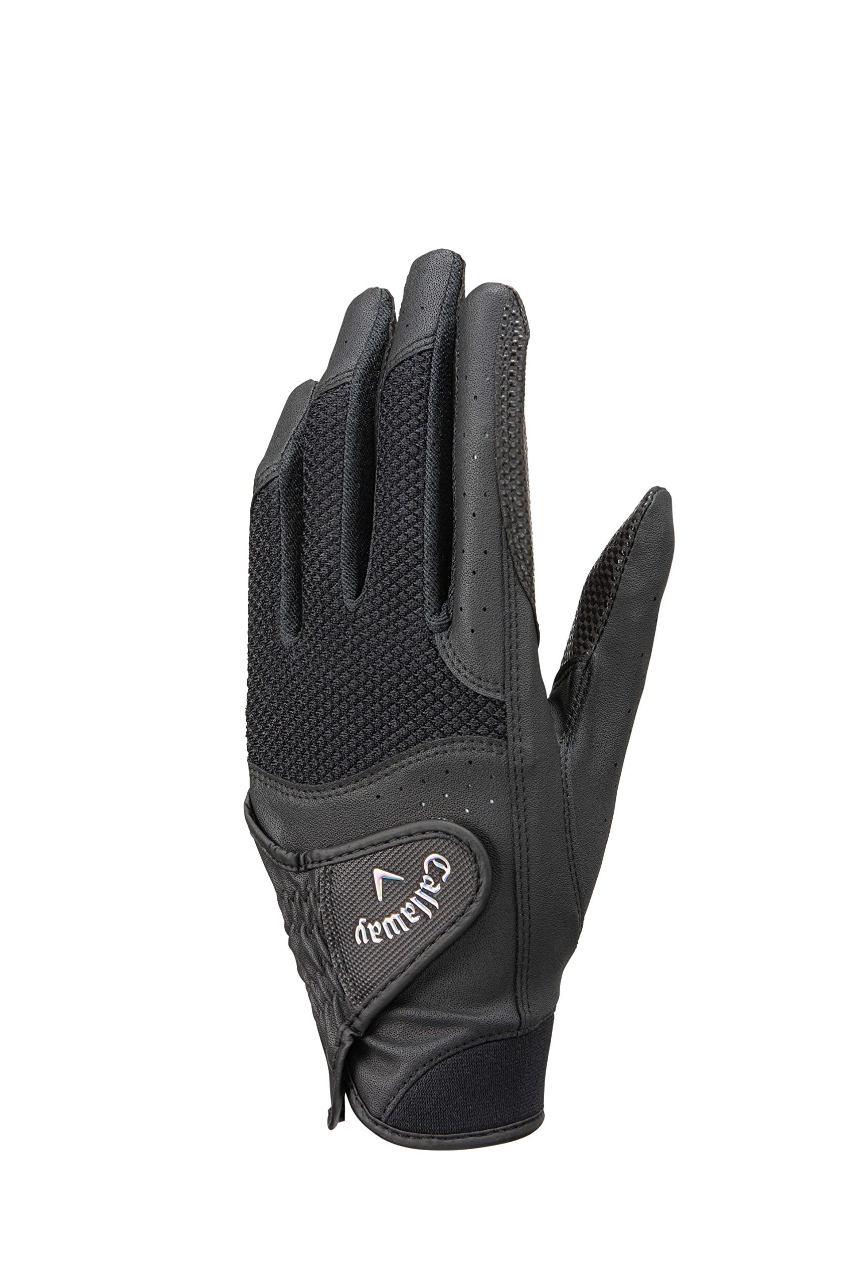 

Callaway Gloves HYPER GRIP DUAL WMS BLK 19 23 for both Black Ladies (19cm hands)