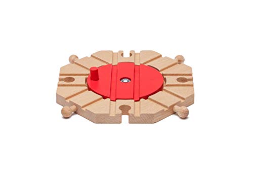 Maxim Wooden Rail Set Series Vehicle Turntable