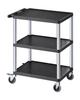 Utility Cart, 300 Lbs Load Capacity, 27.6 X 18.1-inch Service Cart