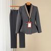 Women's High-End Professional Spring/Summer Suit for Office, Hotel, and Beauty Salon