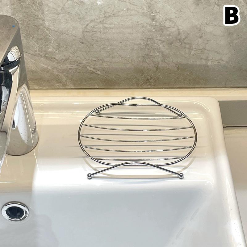 Stainless Steel Soap Dishes Rust-Resistant Saver Basket For Bathroom Toilet Shower Soap Holder Case Brand Kitchen Accessories